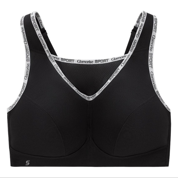 Glamorise Womens No-Bounce Camisole Sports Wirefree Bra - Picture 1 of 5